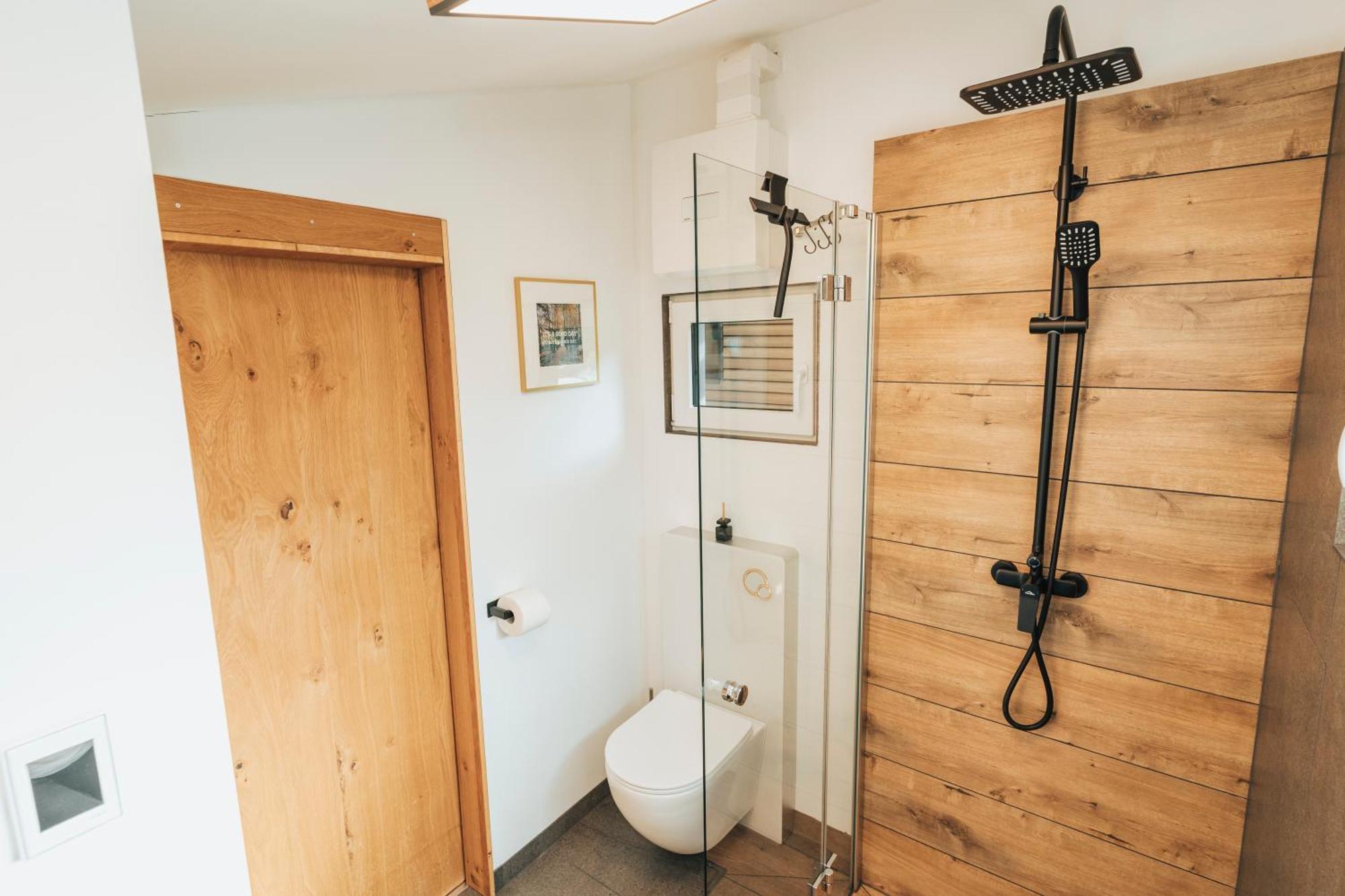 Modernes Tinyhouse Trailer Cabins Am Waldrand - Mit Seezugang Eging Exterior foto
